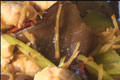 Stir Fried Chicken with Ginger and Black Fongus
