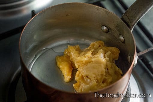 Yam_Pieu_Som_Za-Thaifoodmaster-3 ยำผิวส้มส้า ; Salad of bitter orange peels (sohm saa)