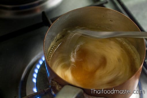 Yam_Pieu_Som_Za-Thaifoodmaster-6 ยำผิวส้มส้า ; Salad of bitter orange peels (sohm saa)