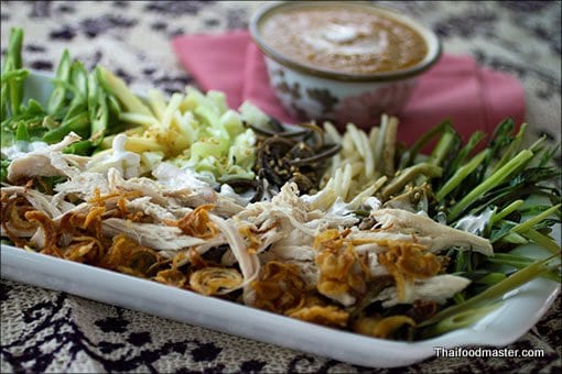 Thai Salad of Chicken and Vegetables With Sour-Salty and Sweet Curry ... Thai Salad Of Chicken And Vegetables With Sour-Salty And Sweet Curry ...