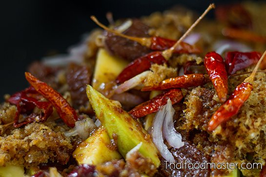 ยำส้มฉุน ; yam sohm choon